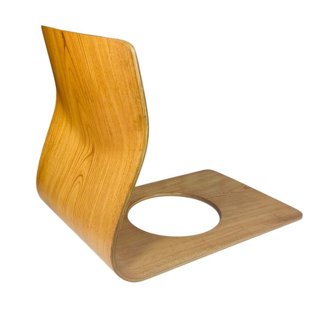 天童木工 座椅子 座イス 和室 旅館 料亭 和モダン2脚