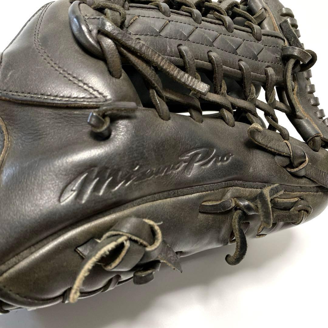 ✨良品✨ミズノプロ　グローブ　軟式　外野用　大人用　右投げ　ビッグM