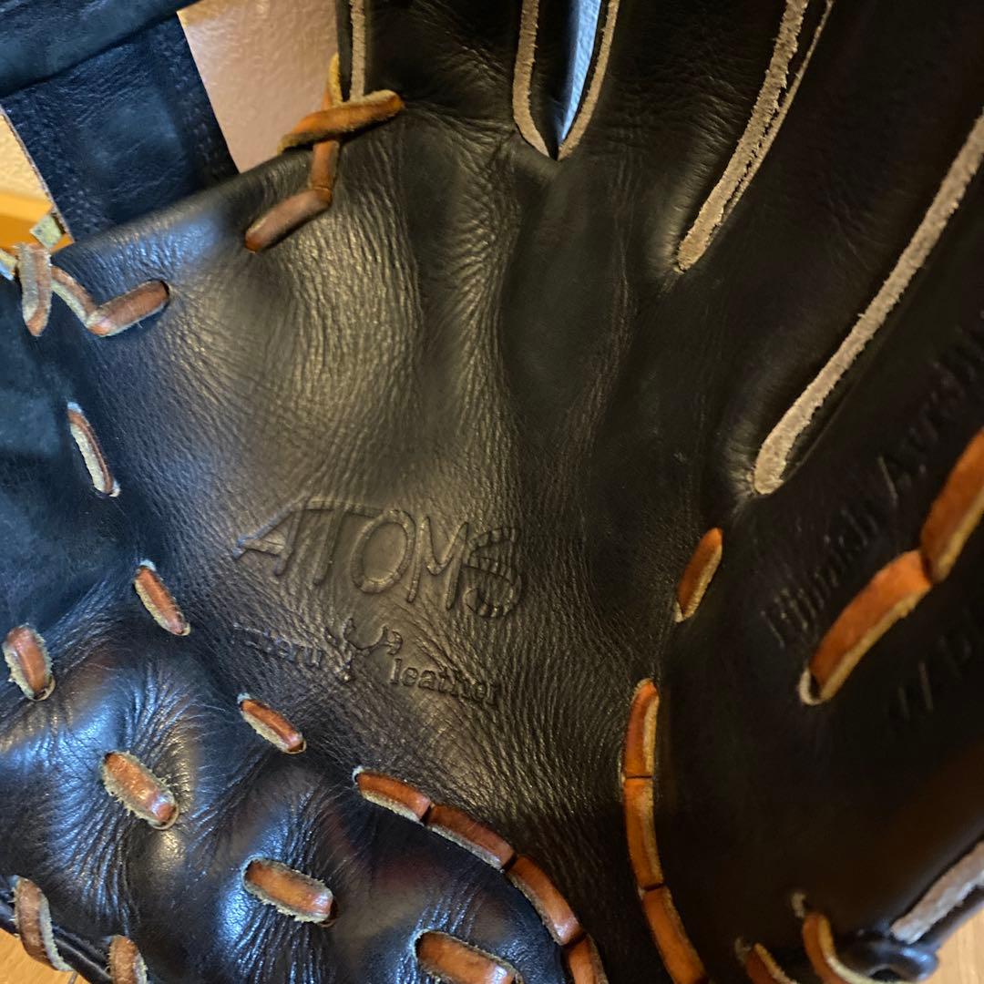⭐️年始特価⭐️アトムズ　硬式内野手グローブ　 　ジュテルレザー　グリス交換済