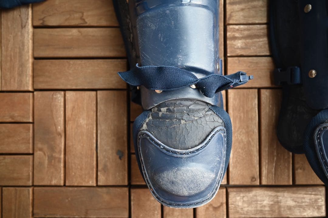 ミズノ　キャッチャー防具4点セットJSBB Lサイズ ネイビー