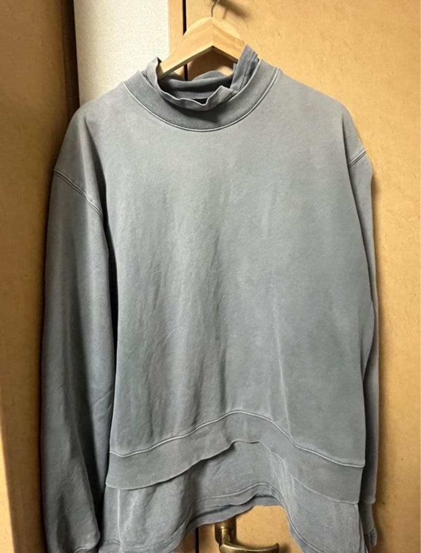 xander zhou レイヤードスウェット　ポーカーズ