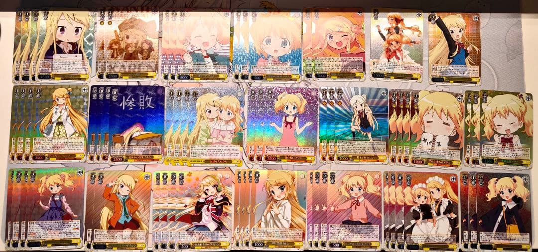 ヴァイスシュヴァルツ　きんいろモザイク　デッキパーツ　SR