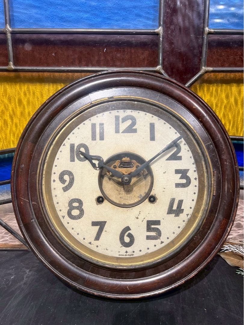 わ*ん様 ジャンク ボンボン時計 ゼンマイ欠品 昭和レトロ 当時物 インテリア