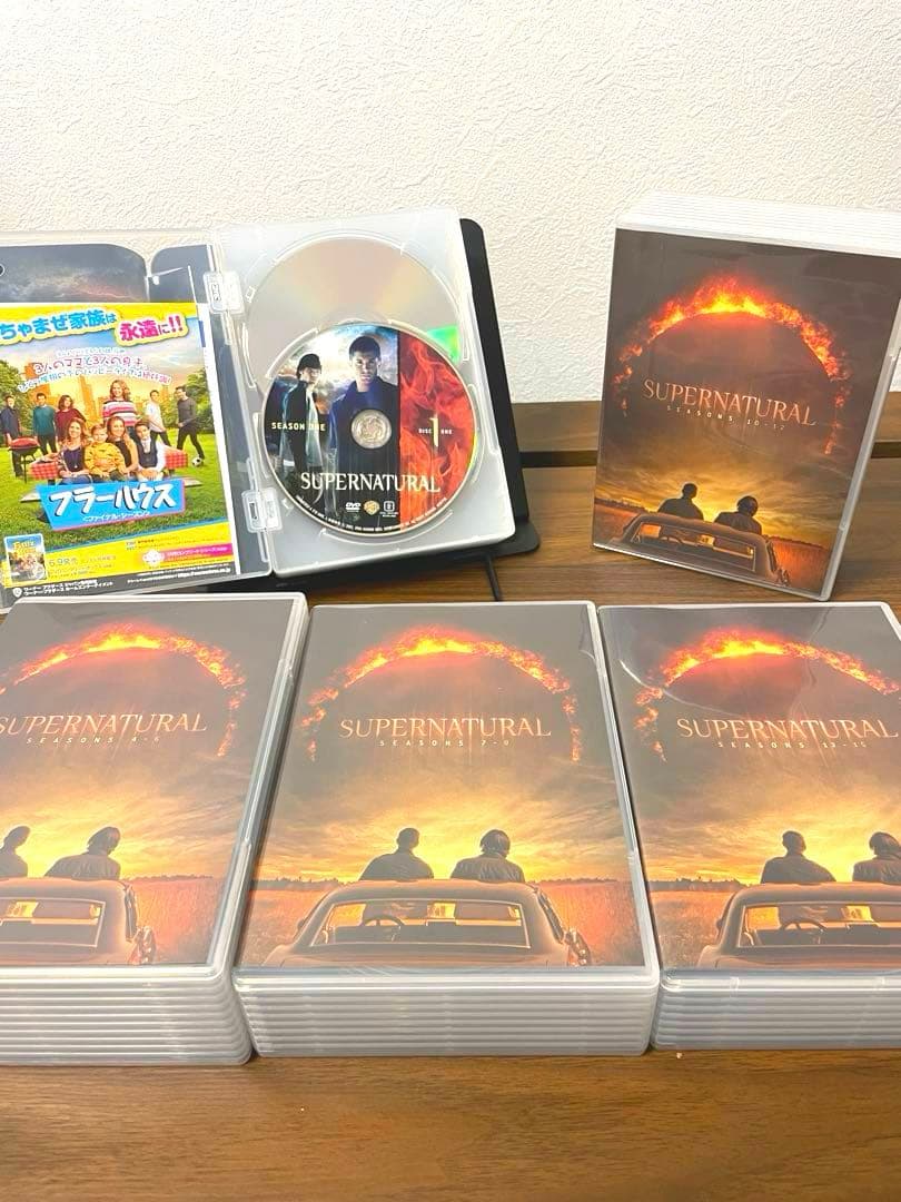 【初回限定生産】スーパーナチュラル コンプリートシリーズ　DVD版