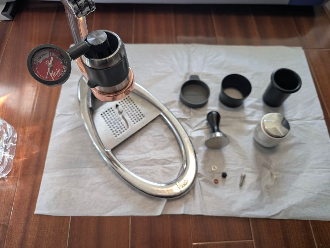 flair espresso Pro2 chrome　ディストリビューター付き