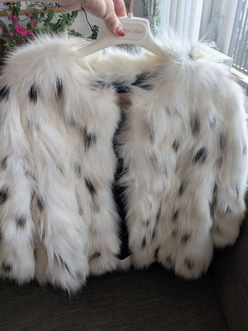 フォックスコートYVES Salomonフランス製バーニーズN.Y.