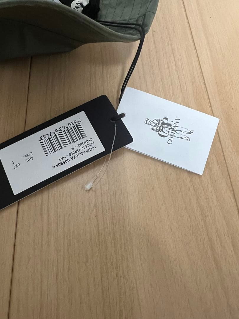 C.P. COMPANY バケットハット オリーブグリーン 新作タグ付き