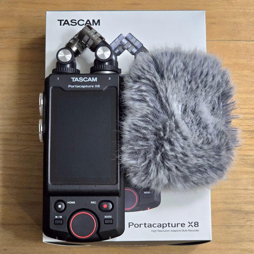 【ジャンク】TASCAM Portacapture X8 ICレコーダー