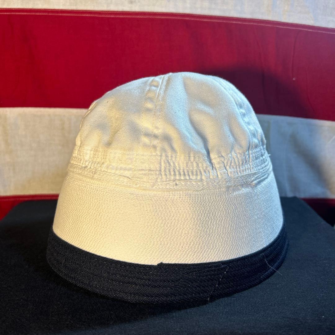 【Special】　40s us navy セーラーハット　ネイビートリム
