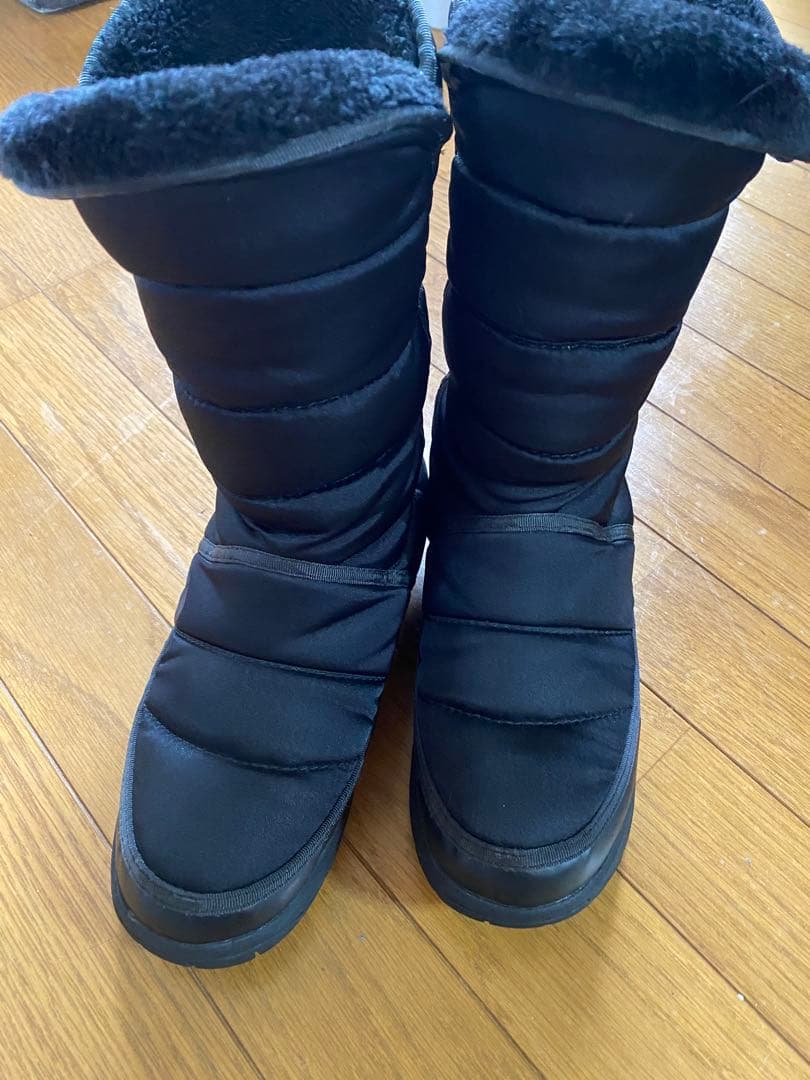 THE NORTH FACE スノーブーツ 女性用 ブラック　24cm