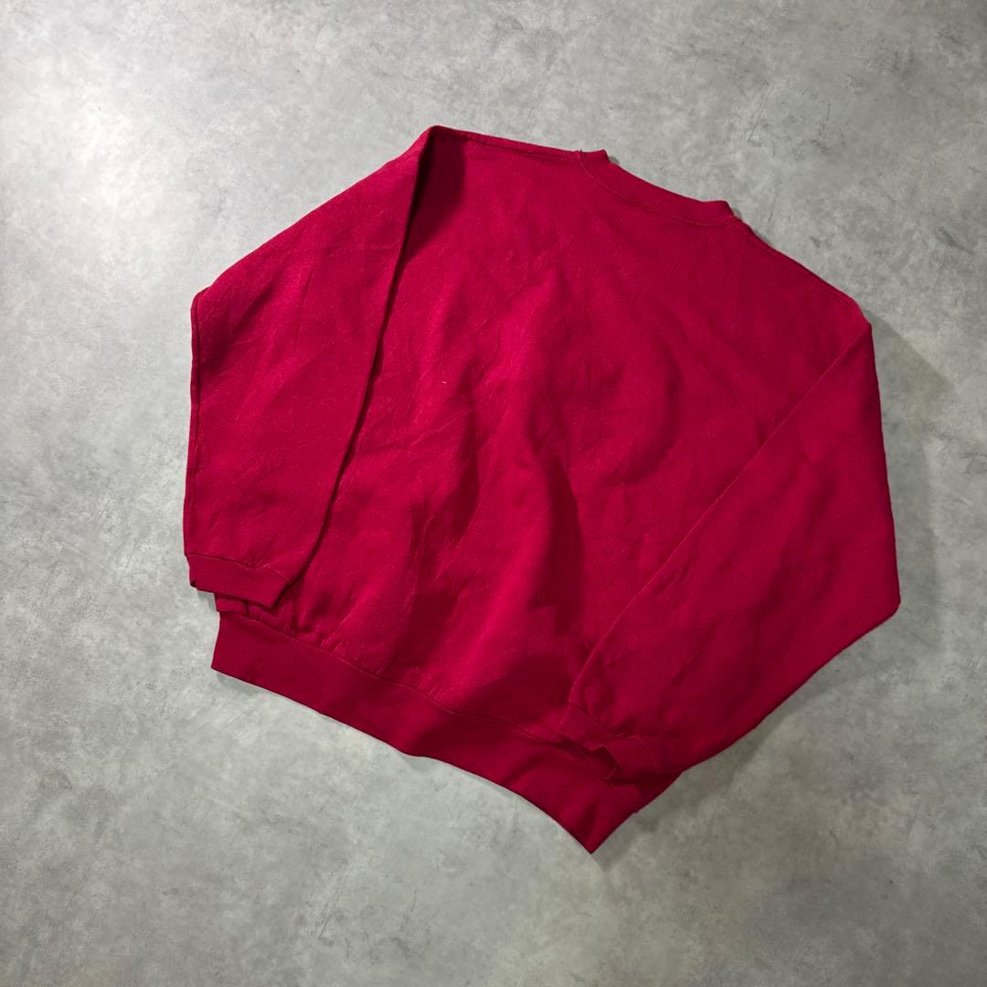 NIKE 90s スウェット トレーナー 刺繍ロゴ ファイヤー レッド M