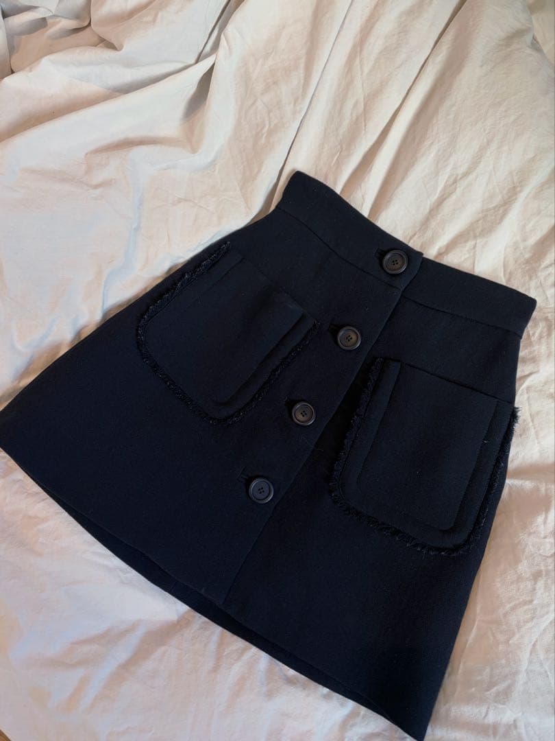 miumiu ミニスカート ネイビー 36サイズ