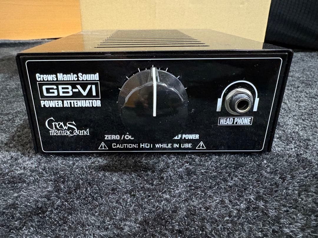 Crews Manic Sound GB-VI アッテネーター
