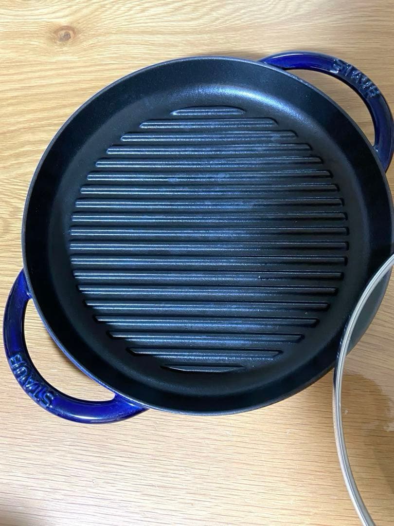 すず様用⭐️staub グリルパン ピュアグリル ガラス蓋付 26 cm