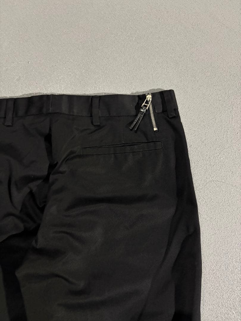 パンツ Dior homme zip gimmick straight pants
