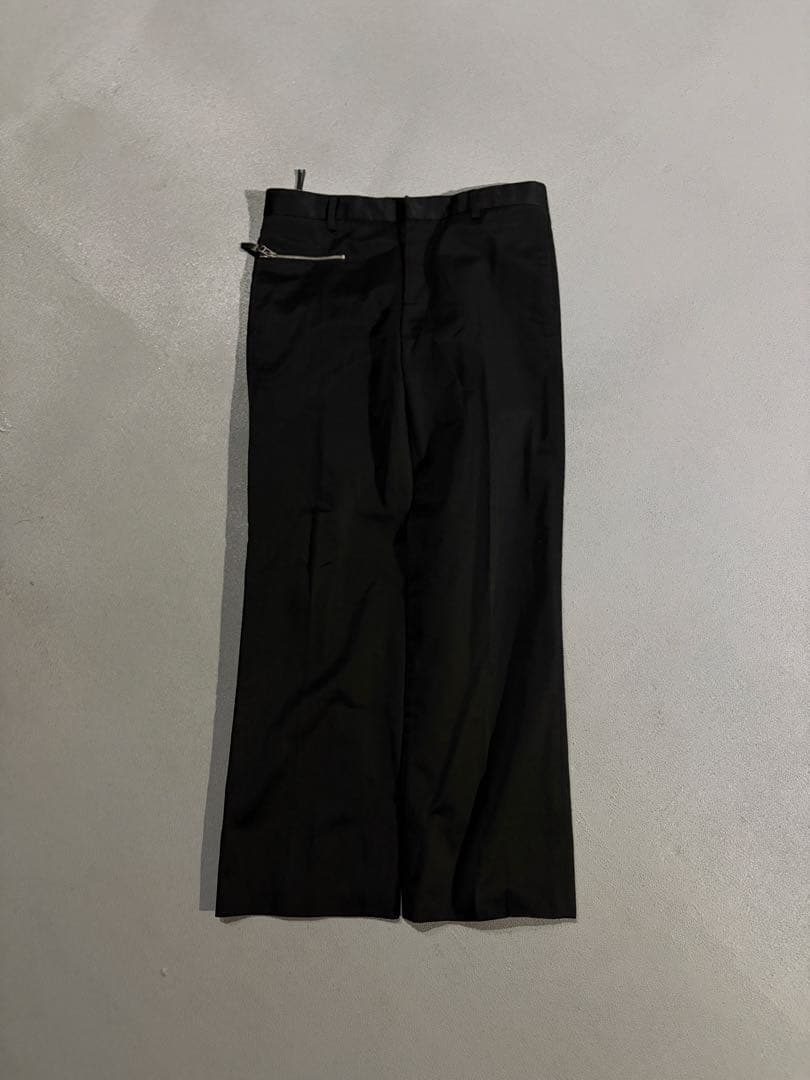 パンツ Dior homme zip gimmick straight pants