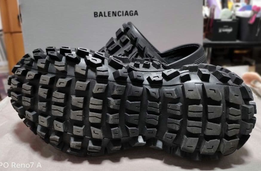 BALENCIAGA ディフェンダー クロッグサンダル ミュール サイズ27