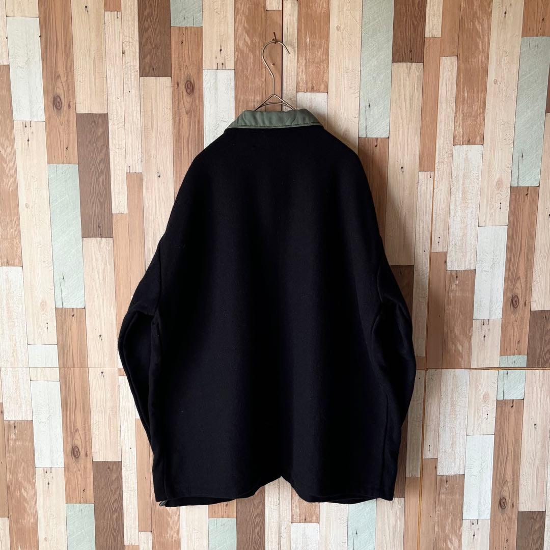 60s ヴィンテージ メルトンウールワークジャケット L 短丈 カバーオール