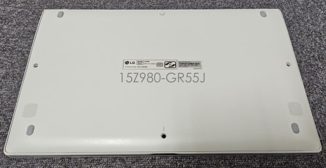 美品 LG gram15 core i5 新品SSD 500GB メモリ20GB