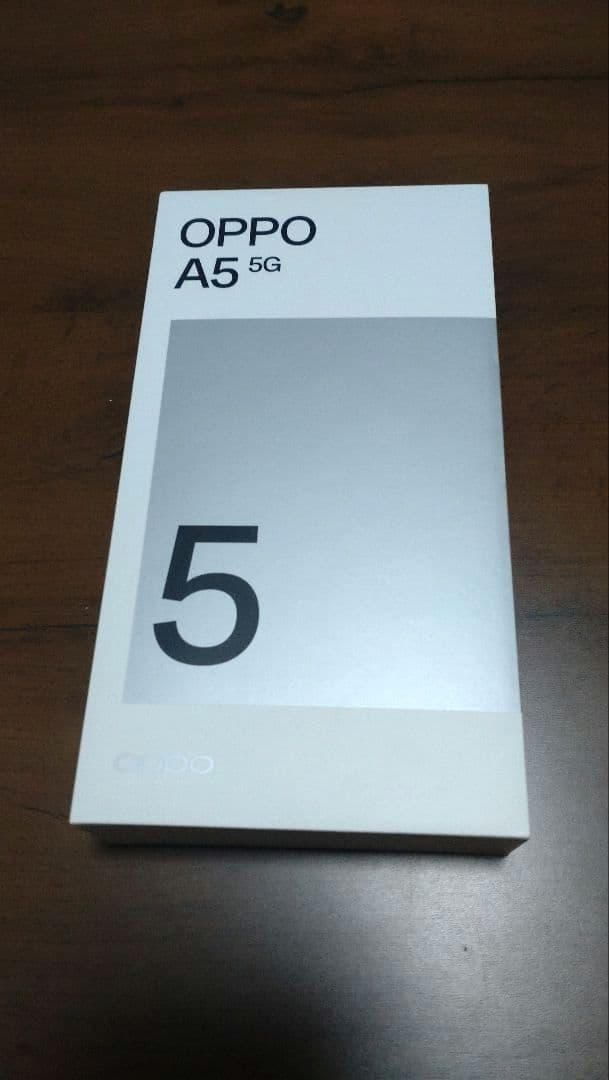 【未使用】OPPO A5 5G 本体