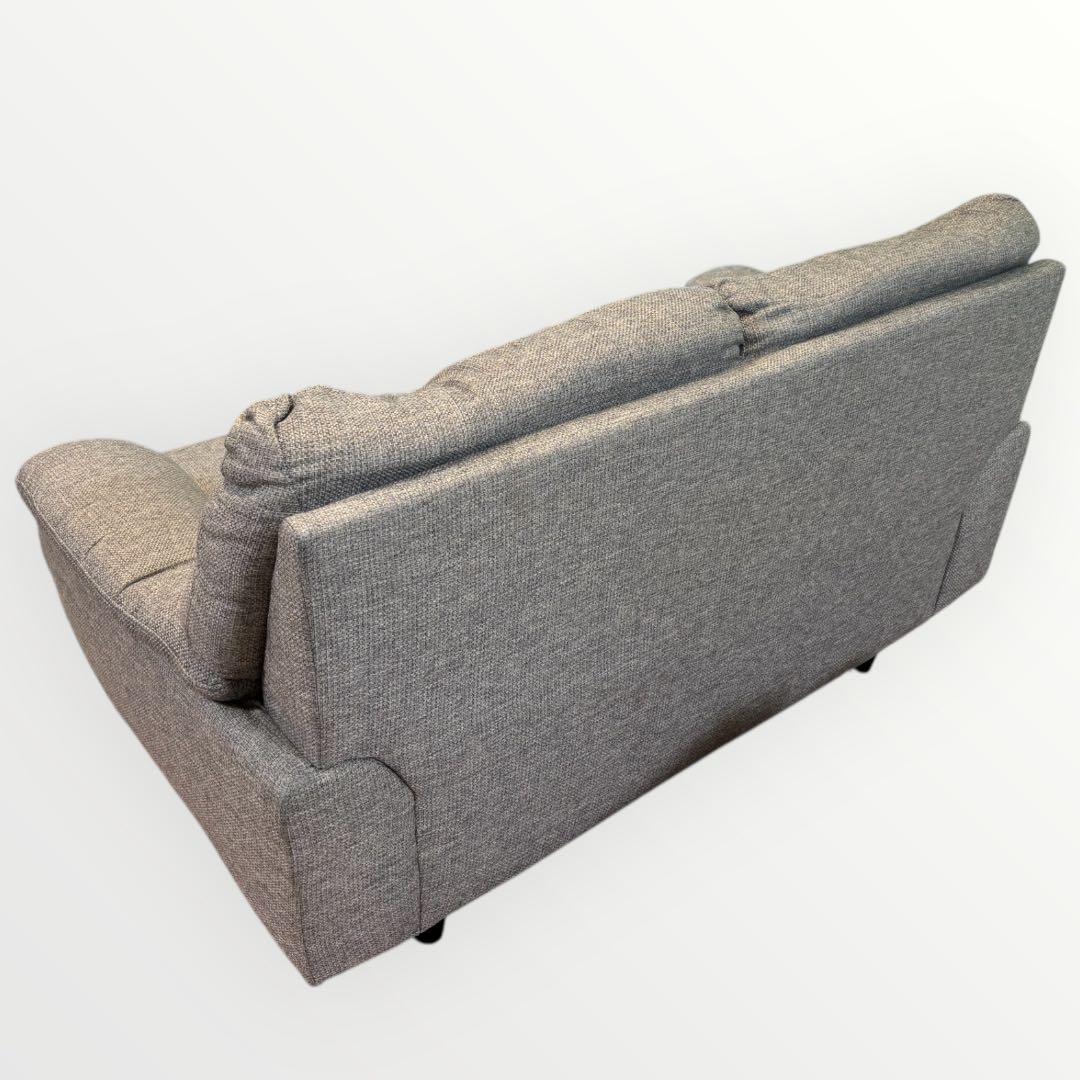 ニトリ　グレー 2人掛けソファ 取り外し可能カバー