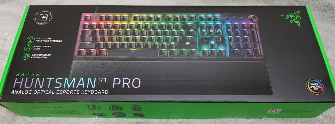 【半日使用】Razer Huntsman V3 Pro 英語（US）配列（フル）