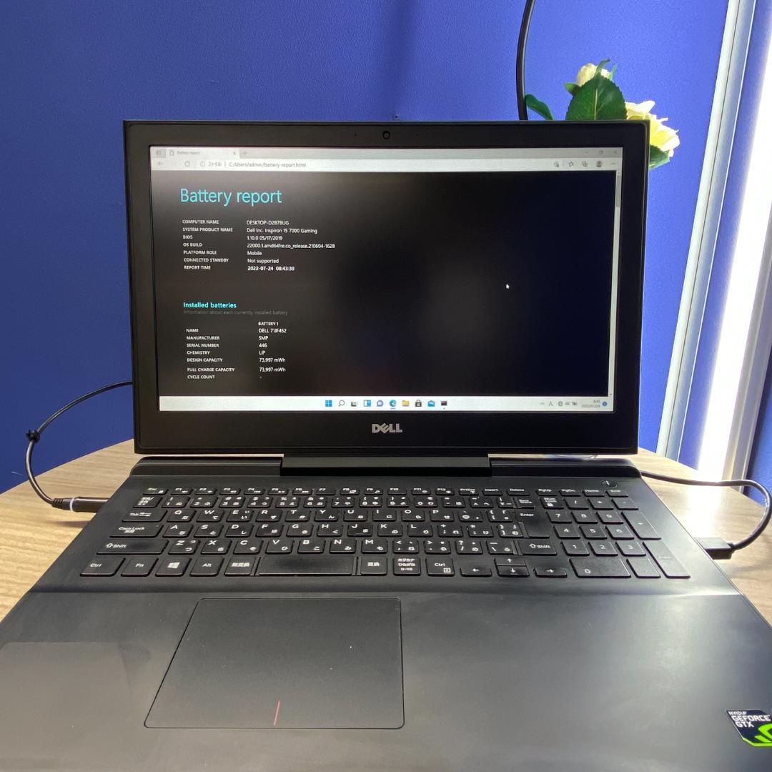 ゲーミング PC Dell inspiron15 P65F