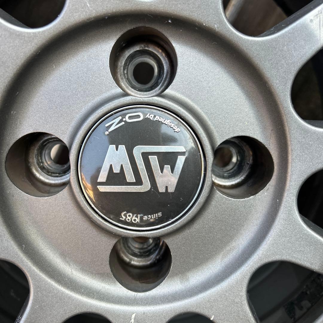 フィアットに使用　 175/65 R14 ホイール&スタッドレスタイヤ4本セット