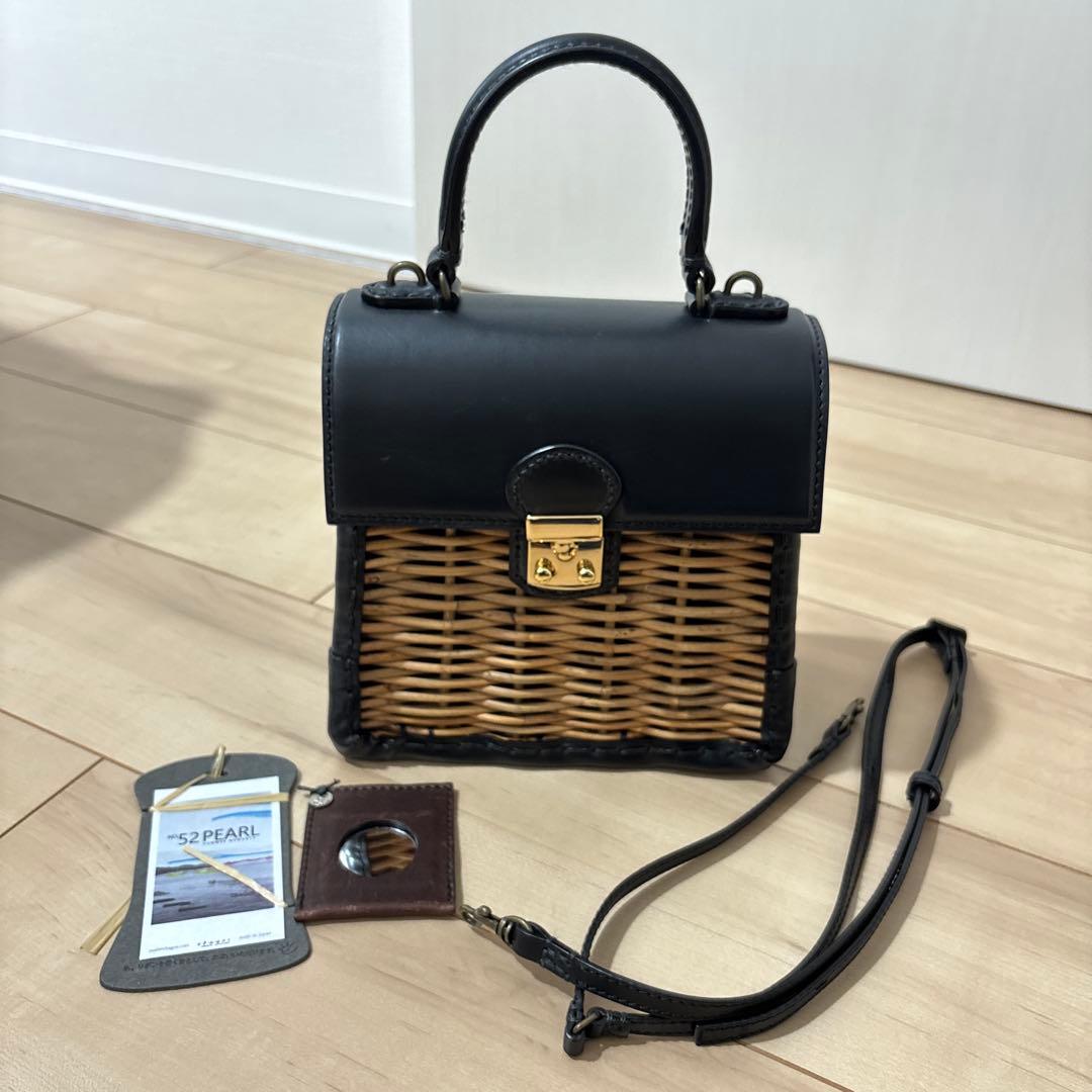 美品　エバゴス ebagos カゴバッグ　ケリーミニ