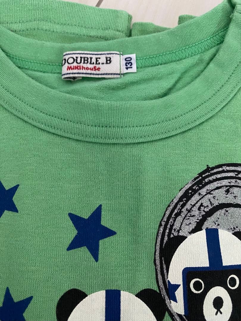 ⭐︎美品⭐︎ ミキハウス ダブルビー　130センチ　ロンT5点セット