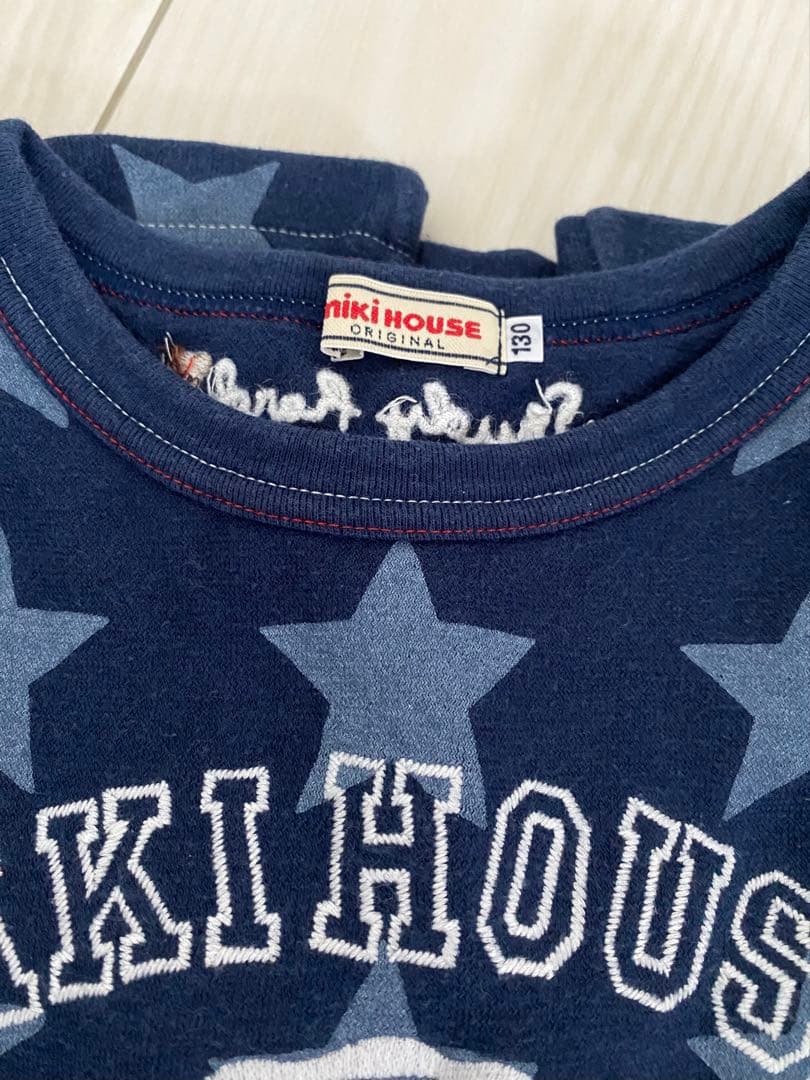 ⭐︎美品⭐︎ ミキハウス ダブルビー　130センチ　ロンT5点セット