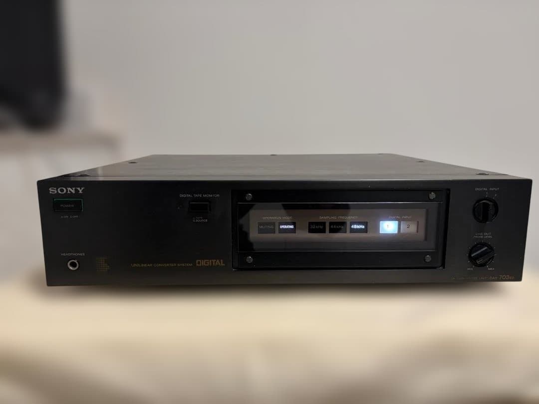 名器　SONY DAS-703ES DAコンバーター　動作品