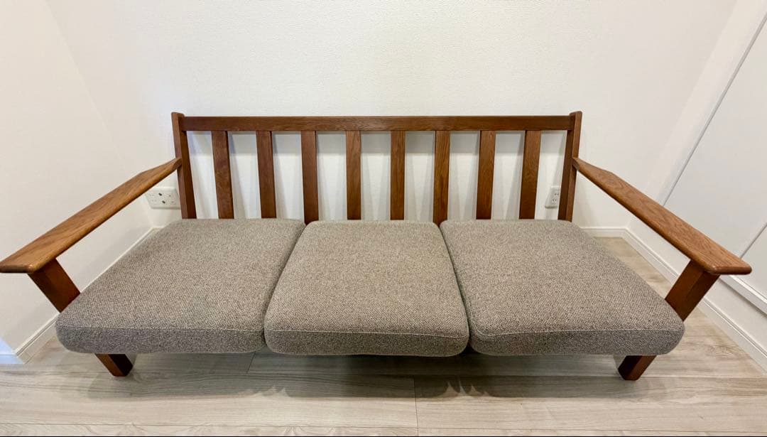 【送料込み】unico ソファVISKA(ヴィスカ) 3シーター