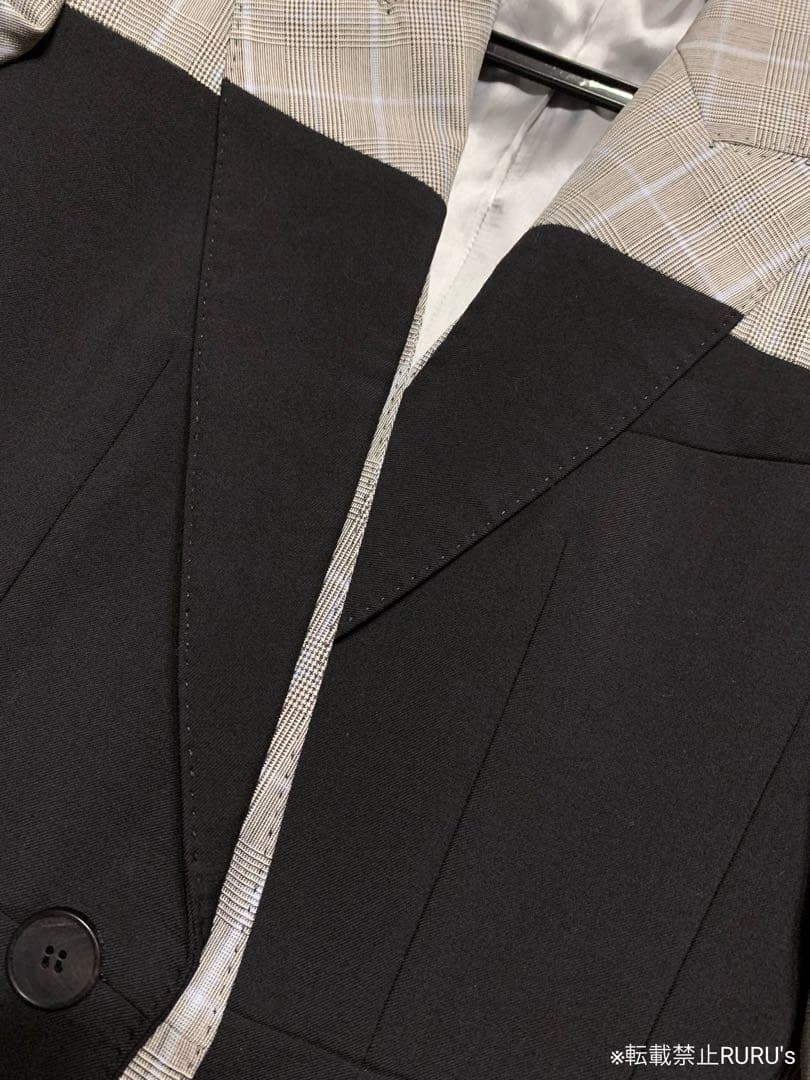 定価50万円新品アレキサンダーマックイーン ミックスレイヤード ジャケット