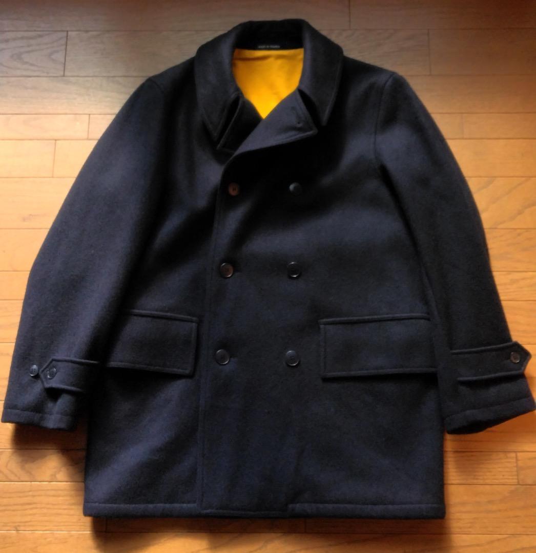 agnes b. homme アニエスベー オム フランス製Pコート(L/XL)