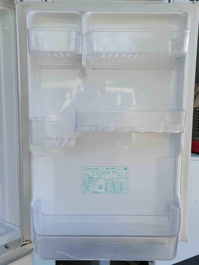 yoshi シャープ5ドア冷凍冷蔵庫 SJ-P411D 412L 18年製