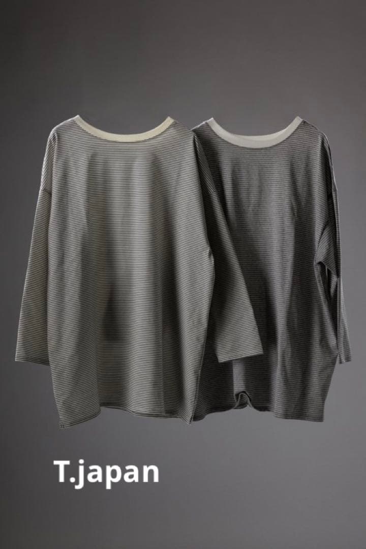 【新品】T. JAPAN mini border tunic