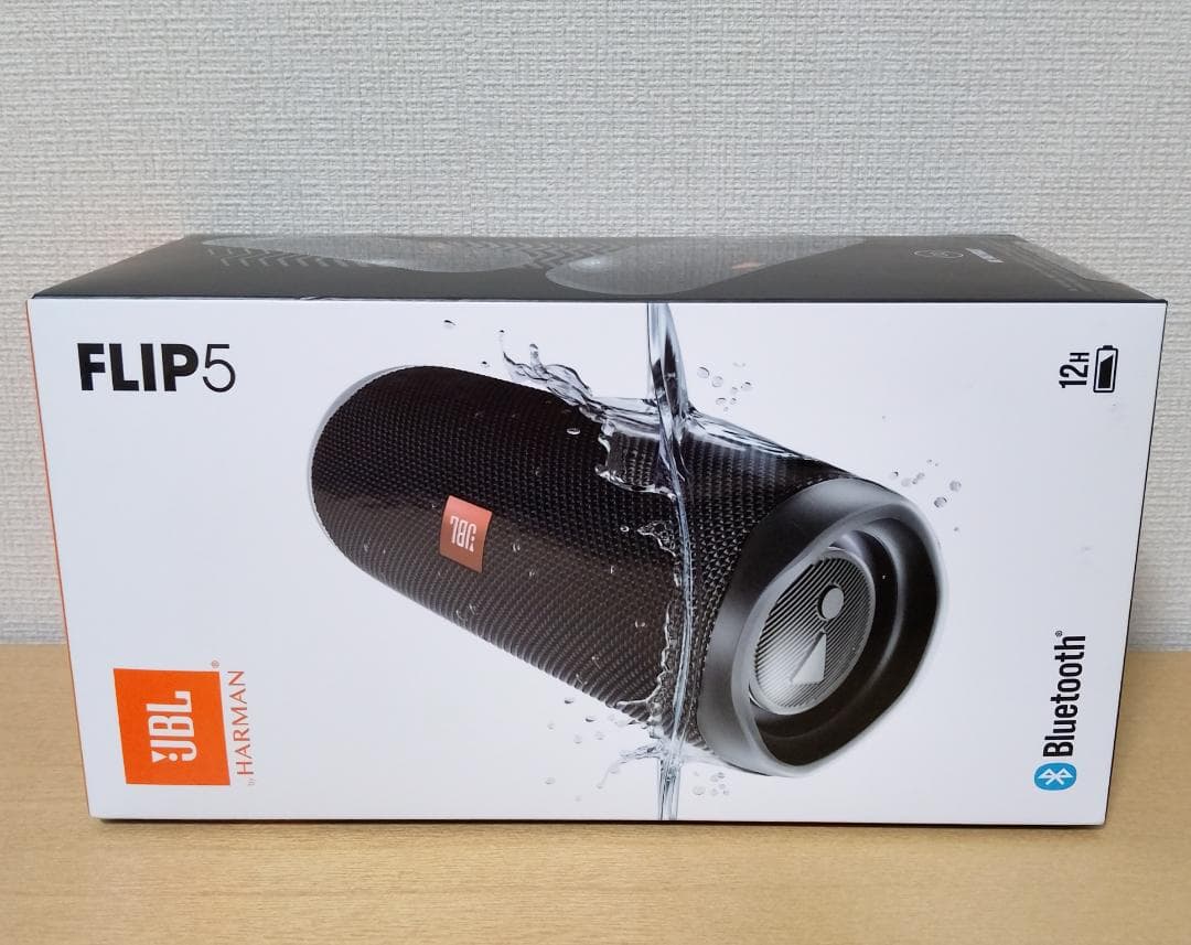 【新品未開封/保証残有り】JBL FLIP5 ワイヤレススピーカー ポータブル