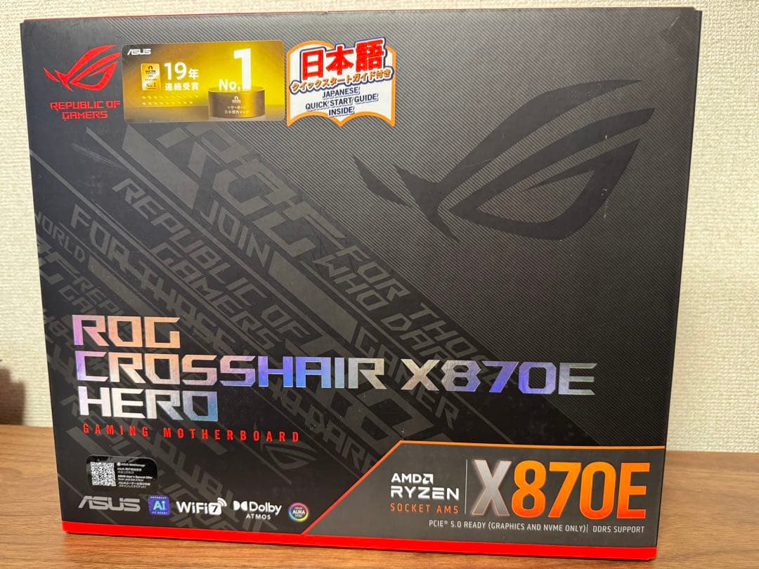 ROG CROSSHAIR X870E HERO マザーボード