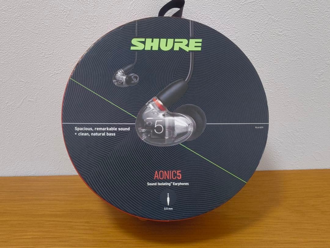イヤホン SHURE AONIC 5 ( CLEAR ) / SE53BACL+UNI-A