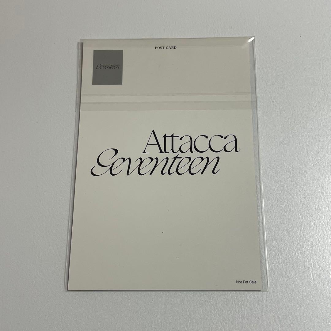 SEVENTEEN ホシ attacca 渋谷限定 HMV ポストカード