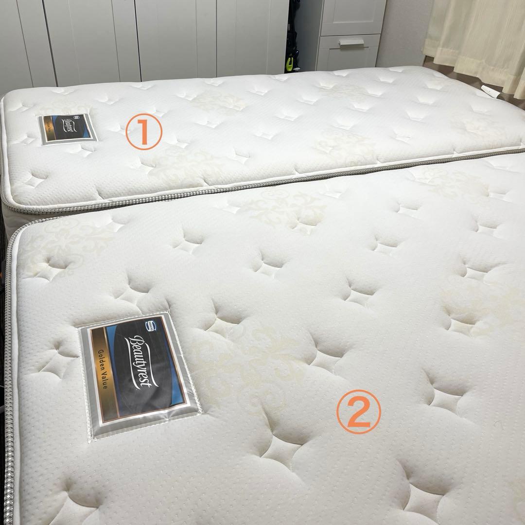 ベル⭐︎‼️シモンズ マットレス ②セミダブル