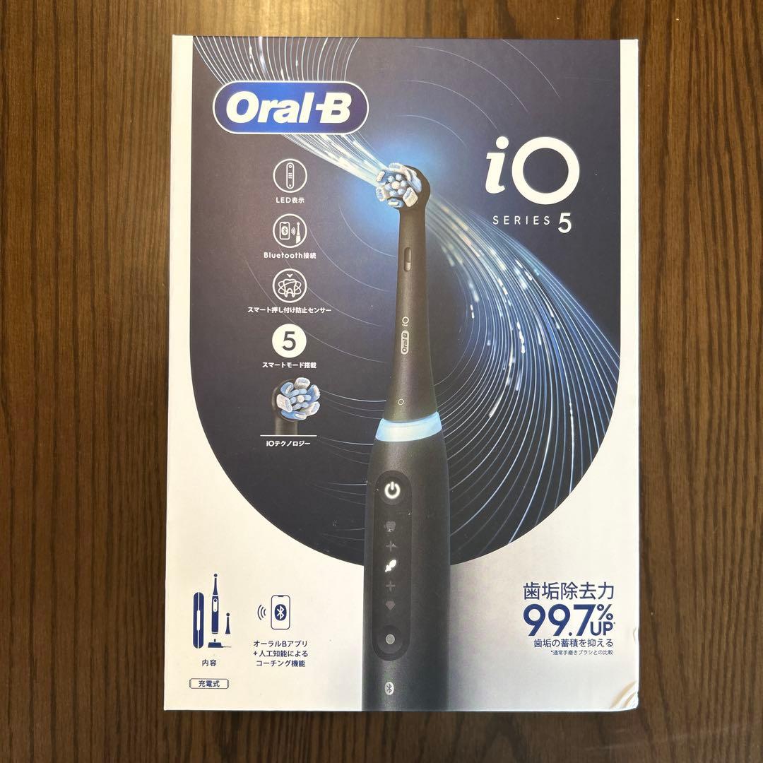 【新品・未開封】Oral-B iOシリーズ5 電動歯ブラシ 本体 マットブラック