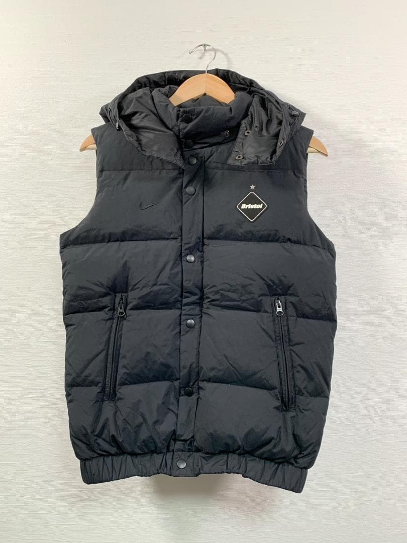 マスターマインド×FCRB NIKE ジャガードスカル ダウンベスト S