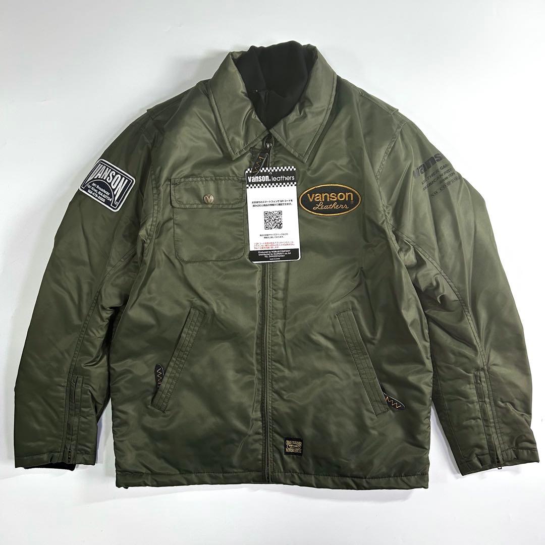 VANSON TVS2509W KH ジャケット 防寒/防風/防水 アメリカン