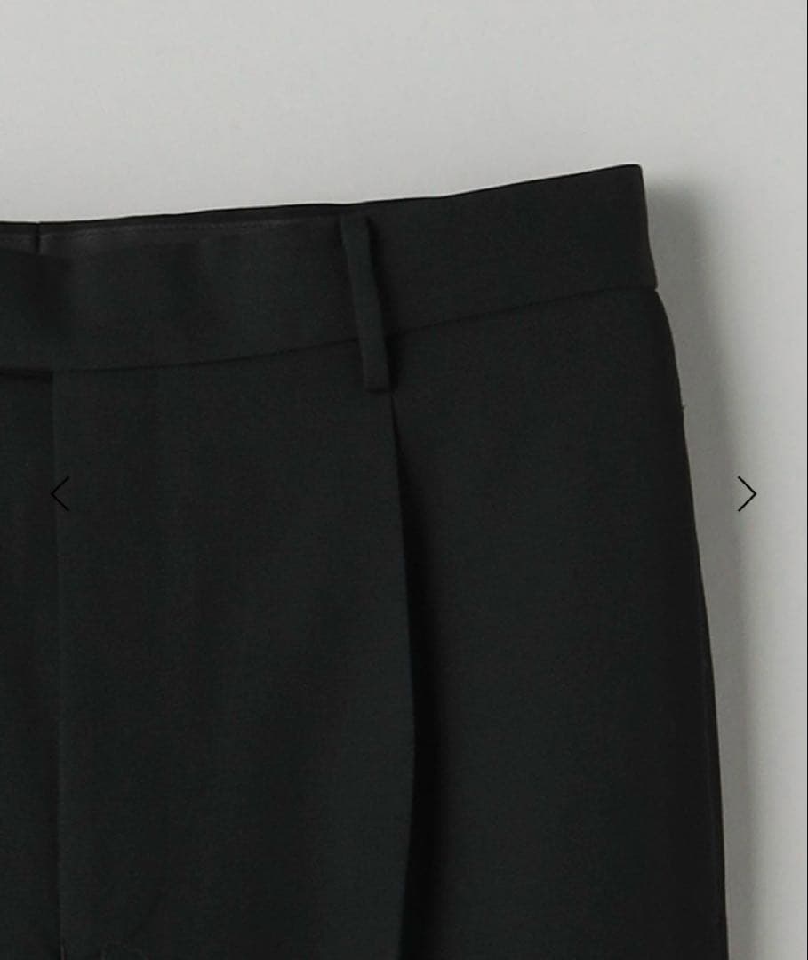 BEAUTY&YOUTH HI-LINE ウーステッド スラックス1P サイズL