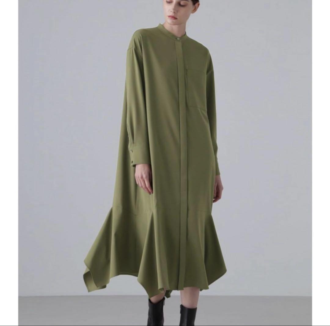 ADOREコンパクト2WAYワンピース ワンピース・ドレス カーキグリーン