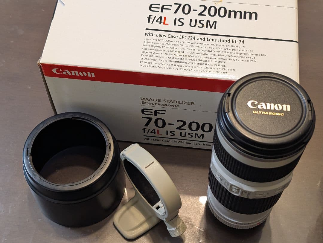Canon EF 70-200mm f/4L IS USM 三脚座付