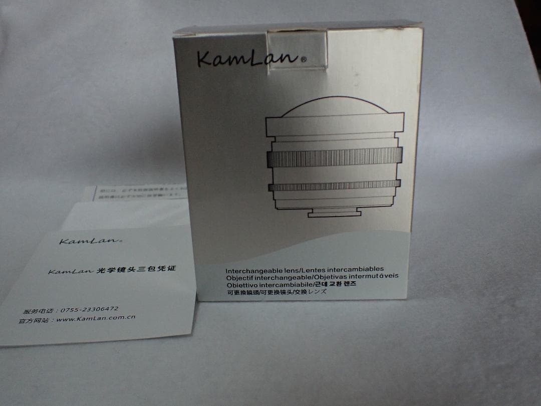 KamLan 単焦点魚眼レンズ FS7.5F3.2/MFT