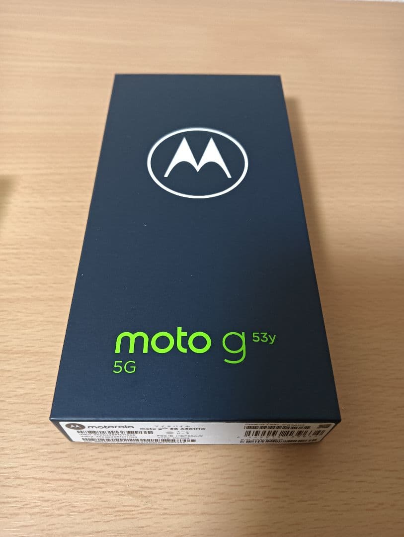 新品未使用 moto g53y 5 simフリー ペールピンク